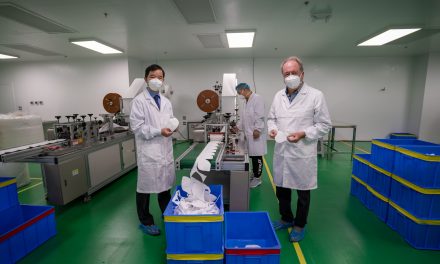 Surrey medical mask plant opens for made in Canada PPE