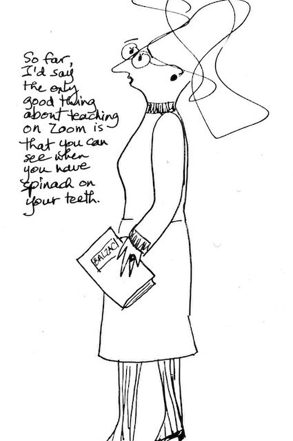 Vancouver professor shares her COVID-19 doodle cartoons
