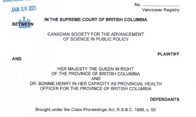 Lawsuit against Dr. Henry and B.C. government seeks to overturn COVID-19 public health orders